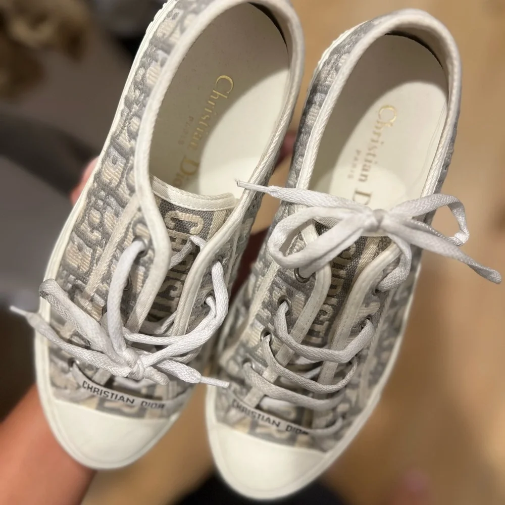 Dior oblique sneakers - Picture 4 of 6